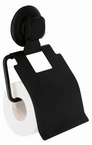 Suport hârtie igienică Compactor Bestlock, negru