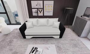 Canapea Extensibilă Atlanta Bonell Mini, Bej Deschis/Negru