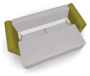Canapea Extensibilă Atlanta Bonell Mini, Bej Deschis/Verde Deschis