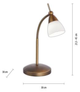 Lampă LED de masă dimabilă PINO 1xG9/3W/230V alămie Paul Neuhaus 4001-11