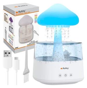 Umidificator lampă LED Picături de ploaie