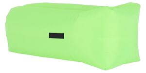 Fotoliu gonflabil LEBAG, nailon rezistent, verde, 70x180/190/240 cm