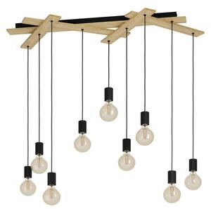 Lustră pe cablu MONMOUNT 9xE27/40W/230V Eglo 43641