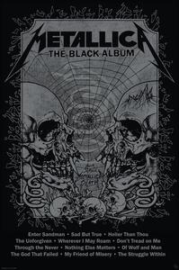 Poster Metallica - Black Album
