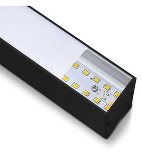Lustră LED pe cablu SAMSUNG CHIP LED/40W/230V 6400K neagră