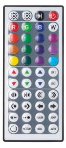 Bandă LED RGB dimabilă de exterior Aigostar 5m LED/24W/12/230V IP65 + telecomandă