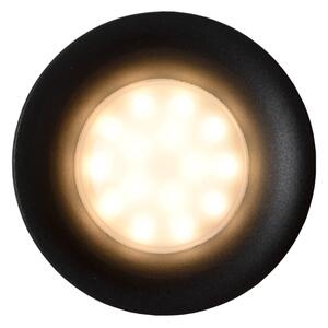 Plafonieră încastrată pentru baie ZIVA 1xGU10/5W/230V IP44 neagră Lucide 09923/01/30