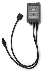 Bandă LED RGB dimabilă de exterior Aigostar 3m LED/24W/12/230V IP65 + telecomandă