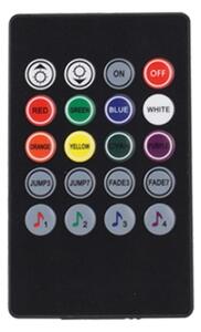 Bandă LED RGB dimabilă de exterior Aigostar 3m LED/24W/12/230V IP65 + telecomandă