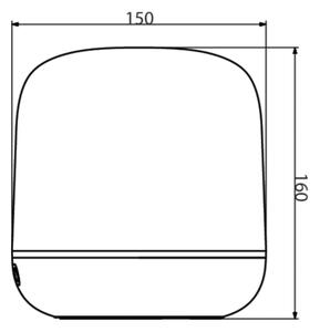 Lampă LED RGBW de masă dimabilă HERO LED/9W/230V 2200-6500K Wi-Fi