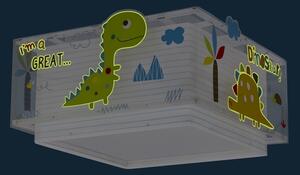 Plafonieră pentru copii DINOS 2xE27/60W/230V Dalber 73456