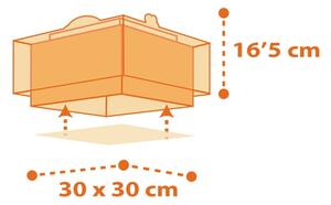 Plafonieră pentru copii DINOS 2xE27/60W/230V Dalber 73456