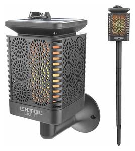 Corp de iluminat LED solar 4 în 1 Extol LED/600 mAh/1,2V IP44