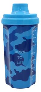 Shaker Born To Lift, Koopman, culoarea bleu, 700ml