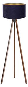 Lampadar VELVET 1xE27/60W/230V maro/albastru Brilagi