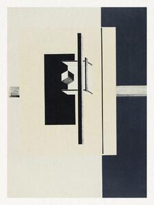 Artă imprimată Abstract Composition No.2 - El Lissitzky, (30 x 40 cm)