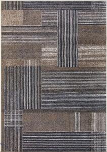 Covor Living Dormitor, Model Kolibri 11561 BG21, Gri Maro Multicolor, 80 x 150, Dreptunghi