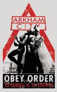 Poster de artă Batman Arkham City - Obey Orders, (26.7 x 40 cm)