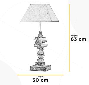 Lampă de masă SEREGON 1xE27/22W/230V 63 cm ONLI