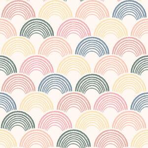 Tapet Arce multicolore într-un model repetitiv, Tapet abstract, a01164 : Uwalls.ro