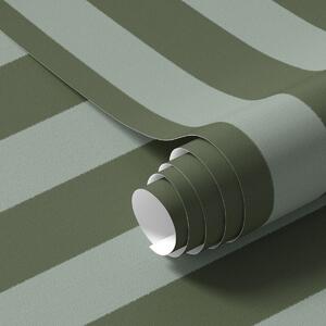 Tapet Dungi verticale de culoare verde închis și deschis, Tapet geometrie, Tapet dungi, a01179v4 : Uwalls.ro