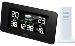 Stație meteo Sencor SWS 5270 cu senzor wireless,negru