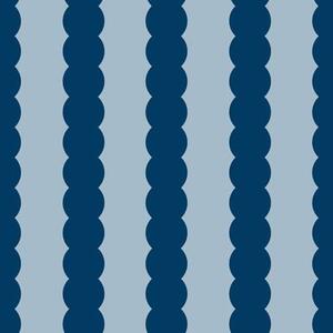 Tapet Dungi ondulate de culoare albastru închis, în stil minimalist, Tapet geometrie, Tapet dungi, a01182v3 : Uwalls.ro