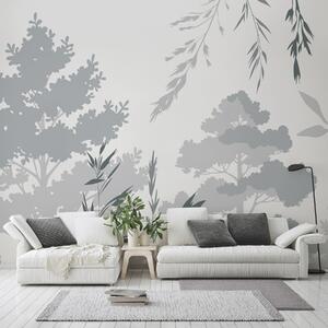 Tapet Copaci și iarbă, Fototapet Natură, w05551v2 : Uwalls.ro