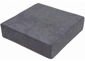 Pernă de scaun înălțată, gri