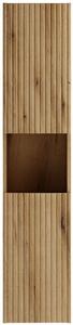 Comad Nova Coast Evoke dulap 30x25x140 cm laterala pe perete stejar NOVA COAST EVOKE 80-30-2D