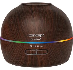 Umidificator cu difuzor de arome Concept ZV1006 2in1 Perfect air Wood, lemn închis