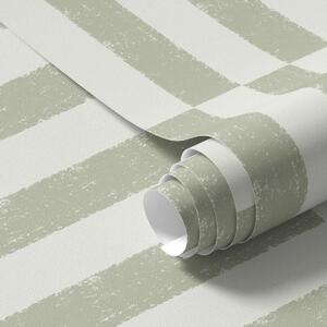 Tapet Dungi verticale de culoare verde deschis pe un fundal deschis, Tapet unic, a01190v1 : Uwalls.ro