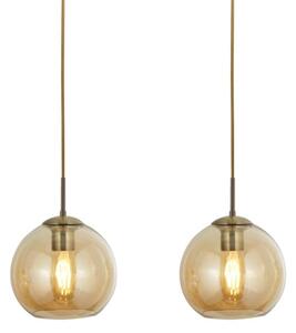 Searchlight 1623-3AM - Lustră pe cablu PENDANT 3xE27/40W/230V auriu