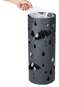 Suport pentru umbrele, Songmics, Gri, 19.5x19.5x49 cm
