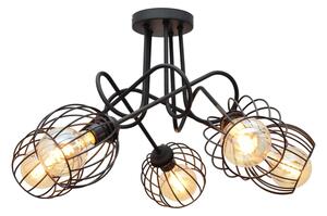 Lustră aplicată OXFORD 5xE27/15W/230V neagră