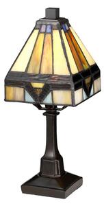Elstead QZ-HOLMES-TL - Lampă de masă Tiffany HOLMES 1xE14/25W/230V