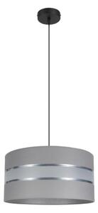 Lustră pe cablu CORAL 1xE27/60W/230V d. 40 cm gri