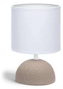 Lampă de masă 1xE14/40W/230V maro/albă Aigostar