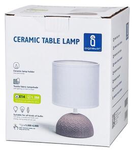 Lampă de masă 1xE14/40W/230V maro/albă Aigostar