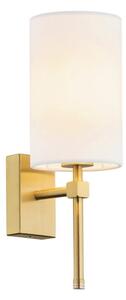 Lampă de perete ABRUZZO 1xE14/7W/230V alamă/albă Argon 8034