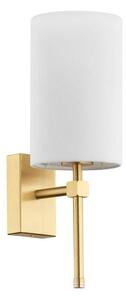 Lampă de perete ABRUZZO 1xE14/7W/230V alamă/albă Argon 8034