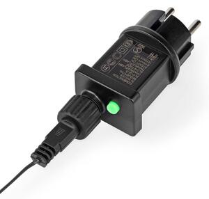 Nedis CLLC180C - Perdea luminoasă LED, 180 LED, 7 funcții, 10,9 m, IP44, alb rece