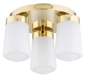 Lustră aplicată PASADENA 3xE27/15W/230V aurie/albă Argon 6165