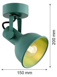 Spot LENORA 1xE14/7W/230V verde Argon 8299