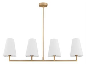 Lustră pe tijă SAFIANO 4xE27/15W/230V auriu Argon 1828