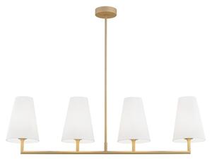 Lustră pe tijă SAFIANO 4xE27/15W/230V auriu Argon 1828
