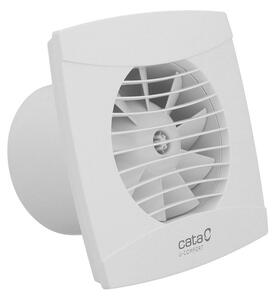 Cata Cata, UC-12 TH ventilator axial baie cu automat, 12W, teava 120mm, alb, 01300200
