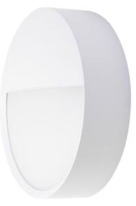 BRUMBERG Lampa de perete pentru exterior LED EYE, semi-deschisă, albă, CCT, IP65, Alb, Hol, Aluminiu, Modern