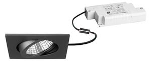 BRUMBERG Spot încastrat cu LED Damita-S, dimabil prin telecomandă, titan mat,, reglabil, Metalic, Baie, Aluminiu, Luminile încastrate unghiulare