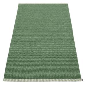 Covor pentru exterior și interior verde 85x160 cm Mono Leaf Oregano – Pappelina